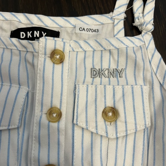 NWT DKNY jumper 24mths blue and white stripes - Picture 3 of 4